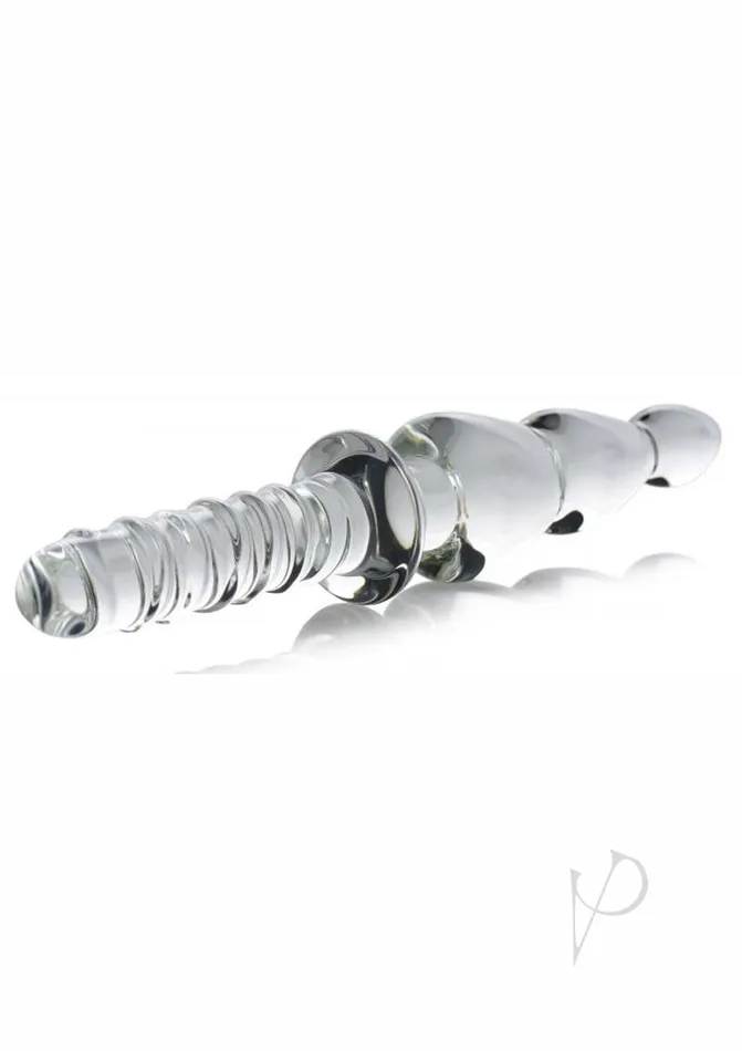 Master Series Anal Master Series Saber Anal Links Glass Thruster Clear