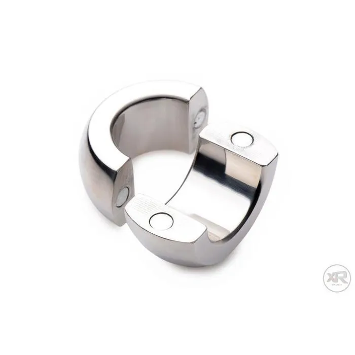 Master Series Male Sex Toys Magnet Master Stainless Steel Ball Stretcher