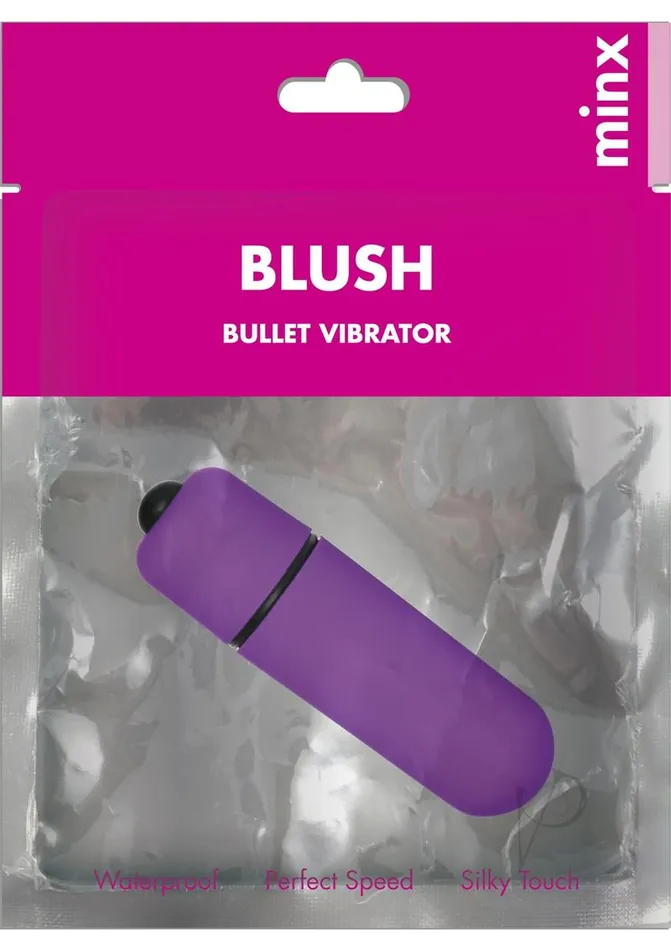 Me You Us Vibrators Minx Blush Bullet Vibrator Purple