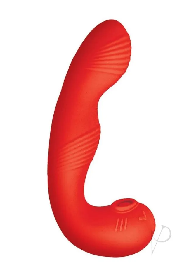 My Secret Female Sex Toys My Secret GSpot Rechargeable Silicone Vibrator with Clitoral Stimulator Red My Secret Female Sex Toys My Secret GSpot Rechargeable Silicone Vibrator with Clitoral Stimulator Red