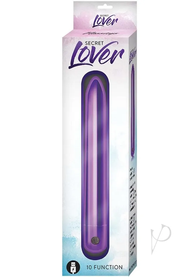 Nasstoys Vibrators Secret Lover Rechargeable Vibrator Purple