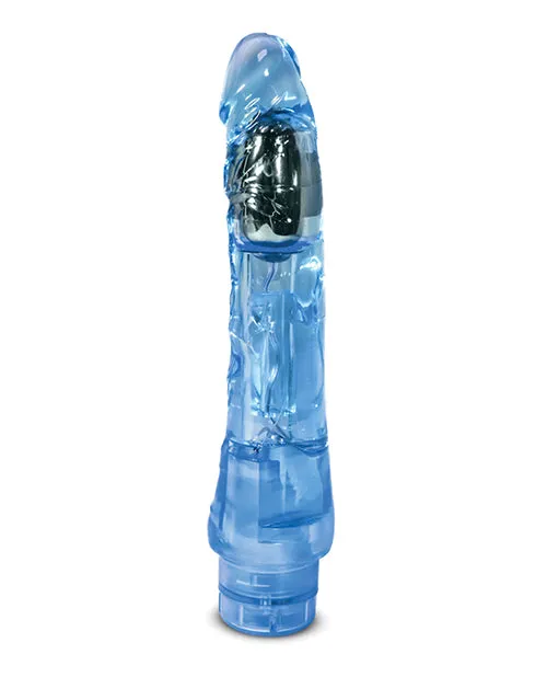 Naturally Yours Vibrators Naturally Yours Mambo Vibrating Dildo 9in Blue Naturally Yours Vibrators Naturally Yours Mambo Vibrating Dildo 9in Blue