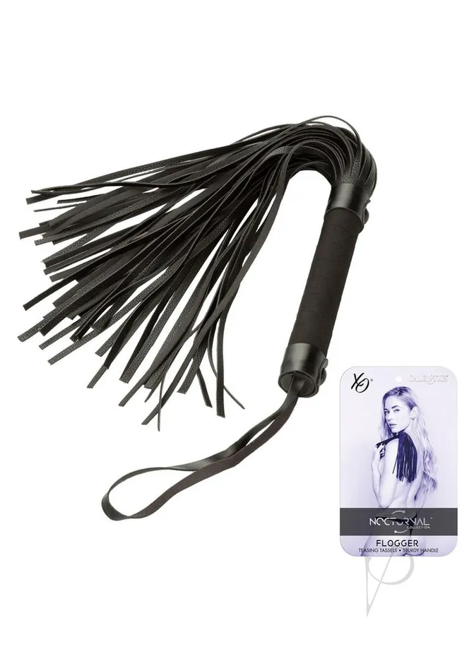 Nocturnal Nocturnal Collection Flogger Black Anal