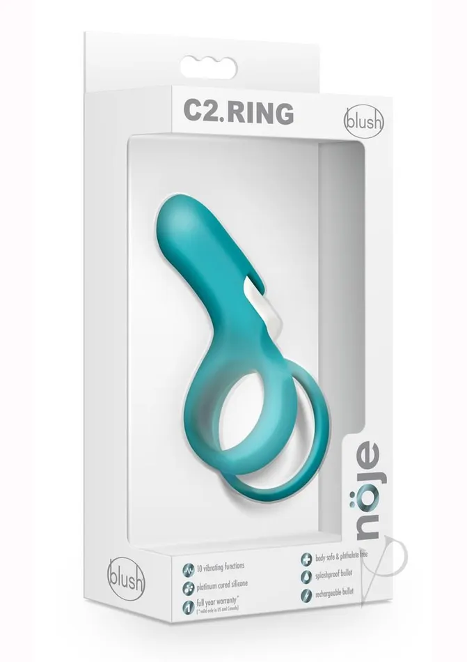 Noje C2 Rechargeable Silicone Cock Ring Juniper Noje Male Sex Toys