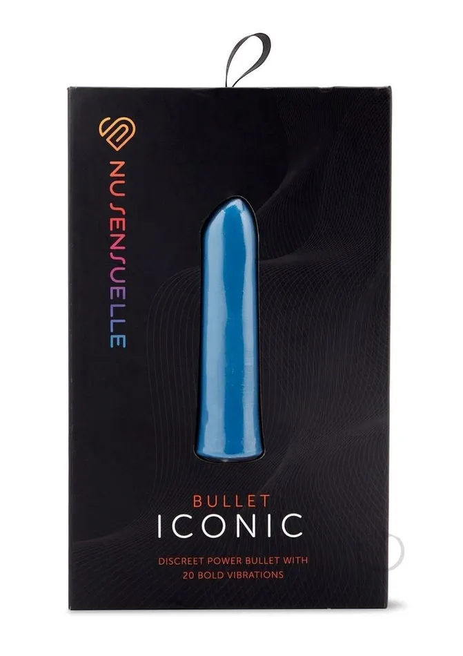 Nu Sensuelle Iconic Rechargeable Silicone Bullet Deep Turquoise Nu Sensuelle Female Sex Toys Nu Sensuelle Iconic Rechargeable Silicone Bullet Deep Turquoise Nu Sensuelle Female Sex Toys
