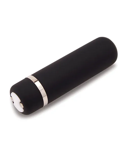 Nu Sensuelle Vibrators Nu Sensuelle Joie Rechargeable Silicone Bullet Black