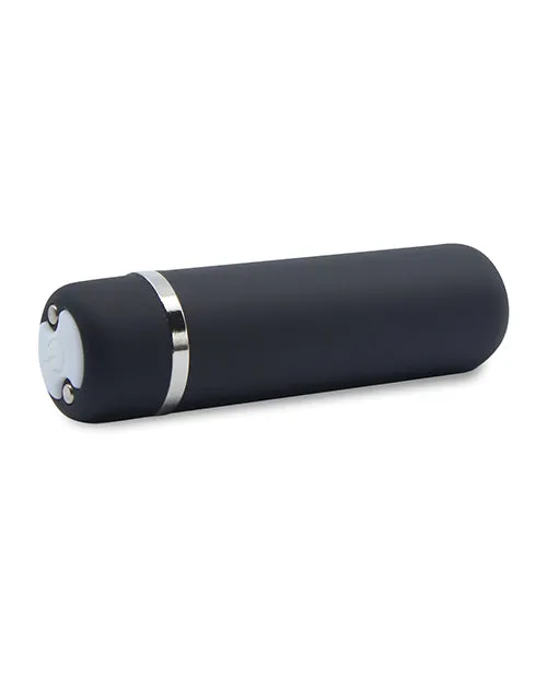Nu Sensuelle Vibrators Nu Sensuelle Joie Rechargeable Silicone Bullet Black