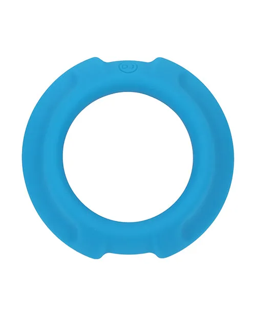 Opti Male Male Sex Toys OptiMALE Flexisteel Soft Silicone With Inner Metal Core Cock Ring 43mm Blue Opti Male Male Sex Toys OptiMALE Flexisteel Soft Silicone With Inner Metal Core Cock Ring 43mm Blue