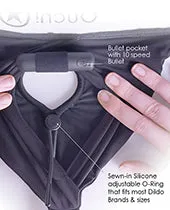 Ouch Vibrating StrapOn Thong with Removable Butt Straps with Rechargeable Bullet ML Black Ouch Female Sex Toys Ouch Vibrating StrapOn Thong with Removable Butt Straps with Rechargeable Bullet ML Black Ouch Female Sex Toys