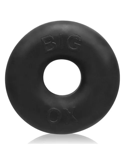 Oxballs Big Ox Super Mega Stretch Silicone Cock Ring Black Oxballs Male Sex Toys
