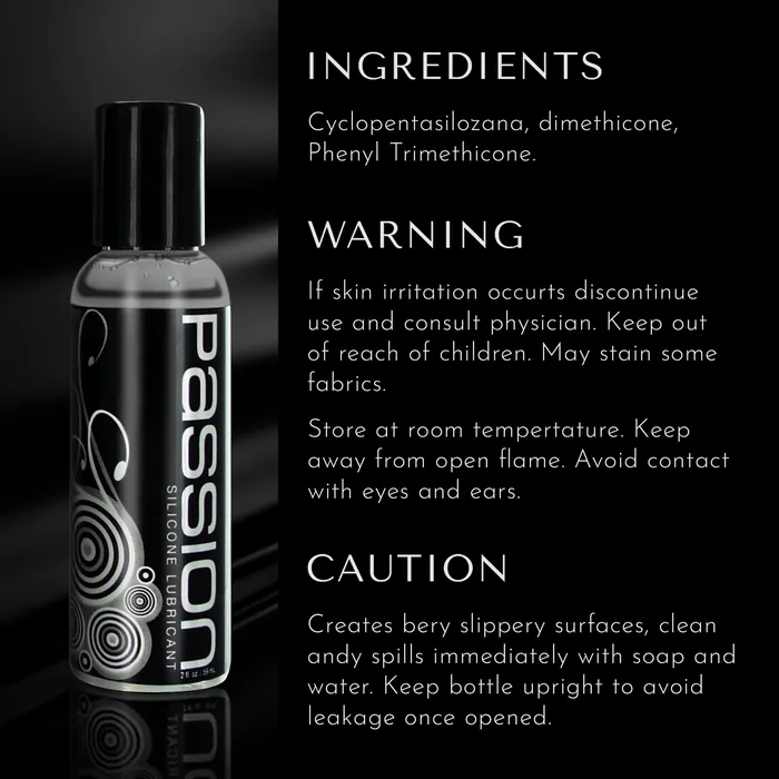Passion SiliconeBased Lubricant Passion Lubricants