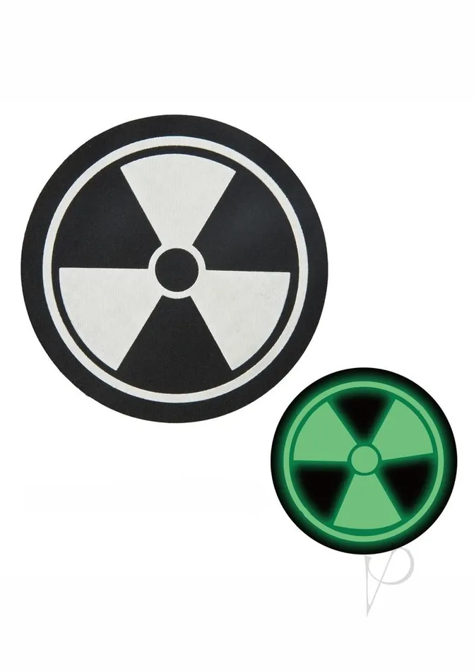 Peekaboo Anal Peekaboo Glow In The Dark Hazmat Pasties BlackGreen Peekaboo Anal Peekaboo Glow In The Dark Hazmat Pasties BlackGreen