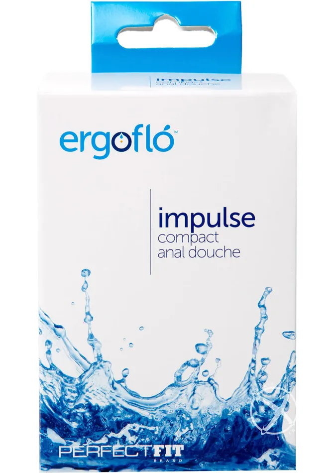 Perfect Fit Anal Perfect Fit Ergoflo Impulse Compact Anal Douche Black