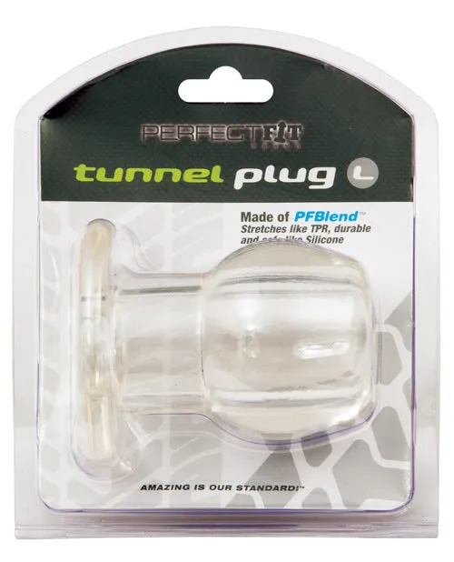 Perfect Fit Anal Perfect Fit Tunnel Plug LG Clear
