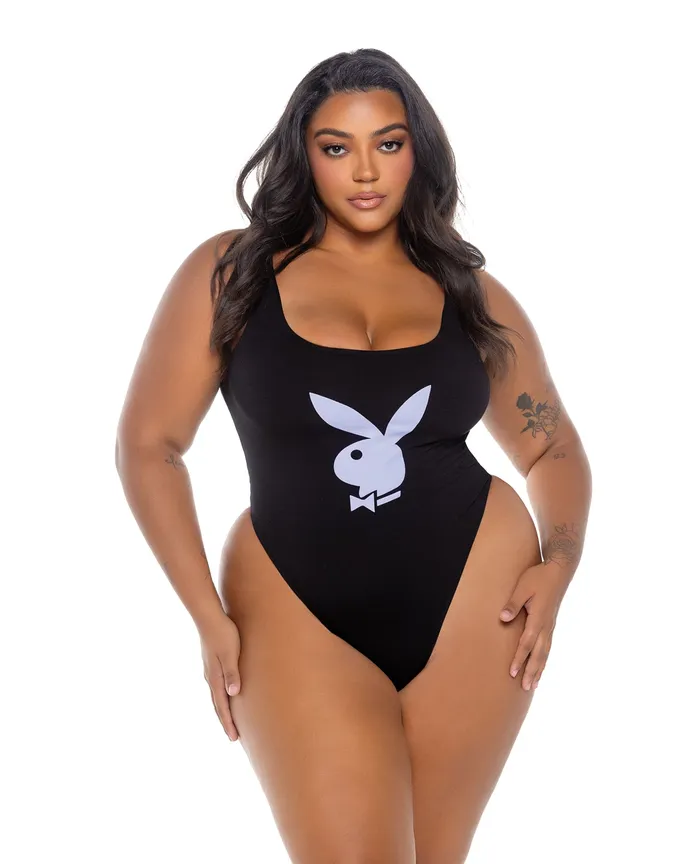 Playboy Scoop Neck Teddy wThong Back Bunny Logo BlackLavender 2X Playboy By Roma Vibrators Playboy Scoop Neck Teddy wThong Back Bunny Logo BlackLavender 2X Playboy By Roma Vibrators