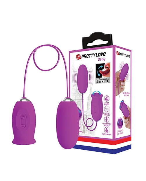 Pretty Love Daisy Silicone Licker Plus Egg Fuchsia Pretty Love Vibrators Pretty Love Daisy Silicone Licker Plus Egg Fuchsia Pretty Love Vibrators