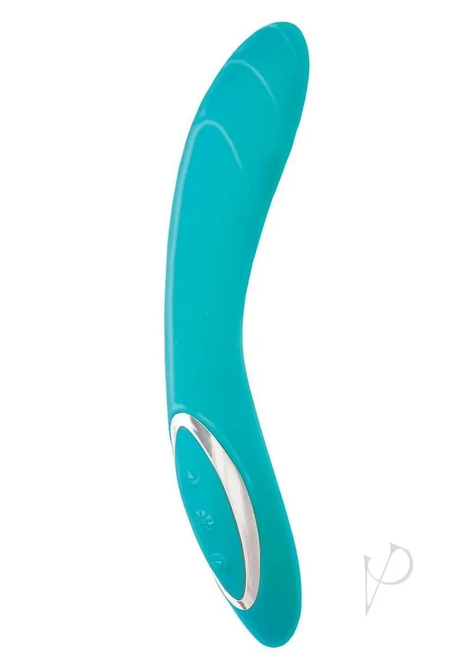 Princess Dynamic Heat Rechargeable Silicone Vibrator Blue Princess Vibrators