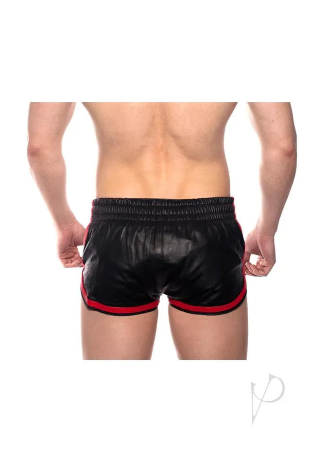 Prowler Red Restraints Prowler RED Leather Sport Shorts XXLarge BlackRed