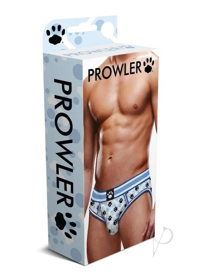 Prowler Vibrators Prowler Blue Paw Open Brief Medium