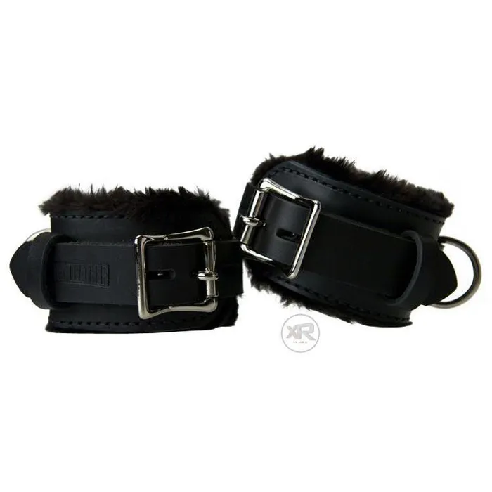 Restraints Strict Leather Premium Fur Lined Locking Cuffs Strict Leather