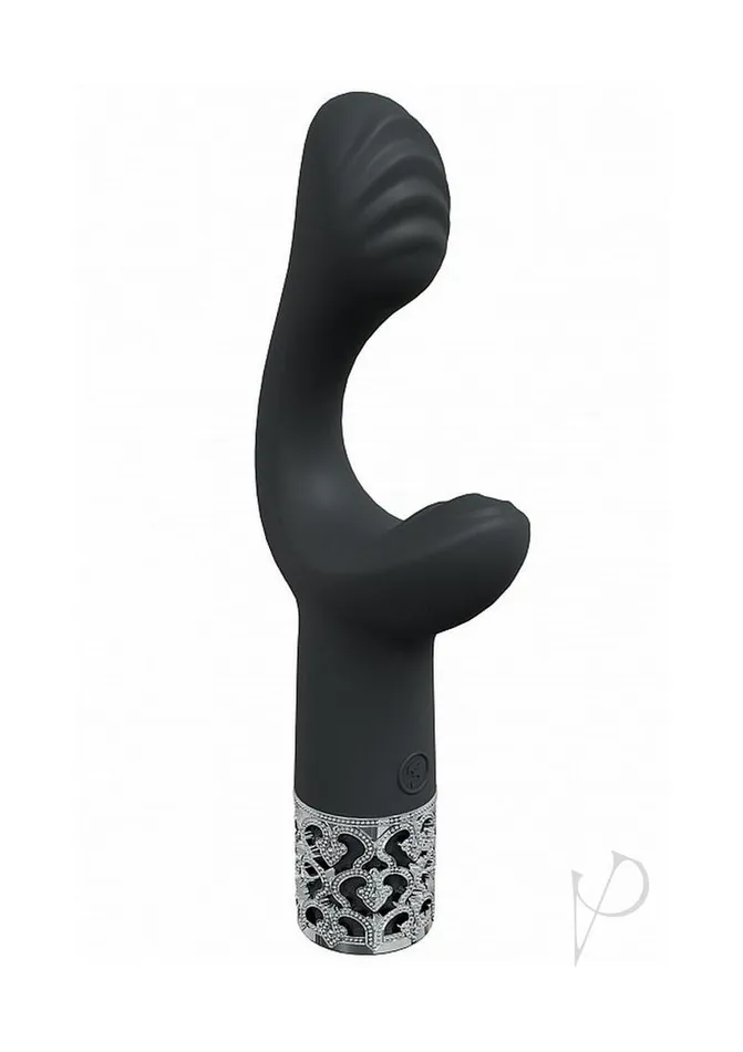 Royal Gems Female Sex Toys Royal Gems Majestic Rechargeable Silicone Vibrator Black Royal Gems Female Sex Toys Royal Gems Majestic Rechargeable Silicone Vibrator Black