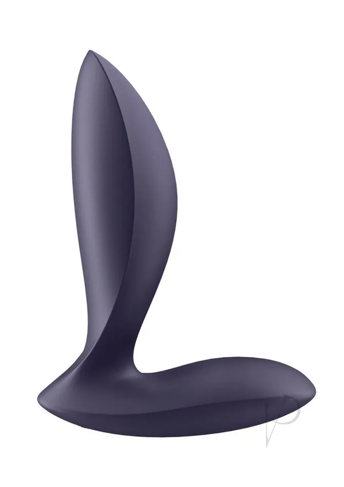 Satisfyer Power Plug Rechargeable Silicone Connect App Anal Plug Plum Satisfyer Anal