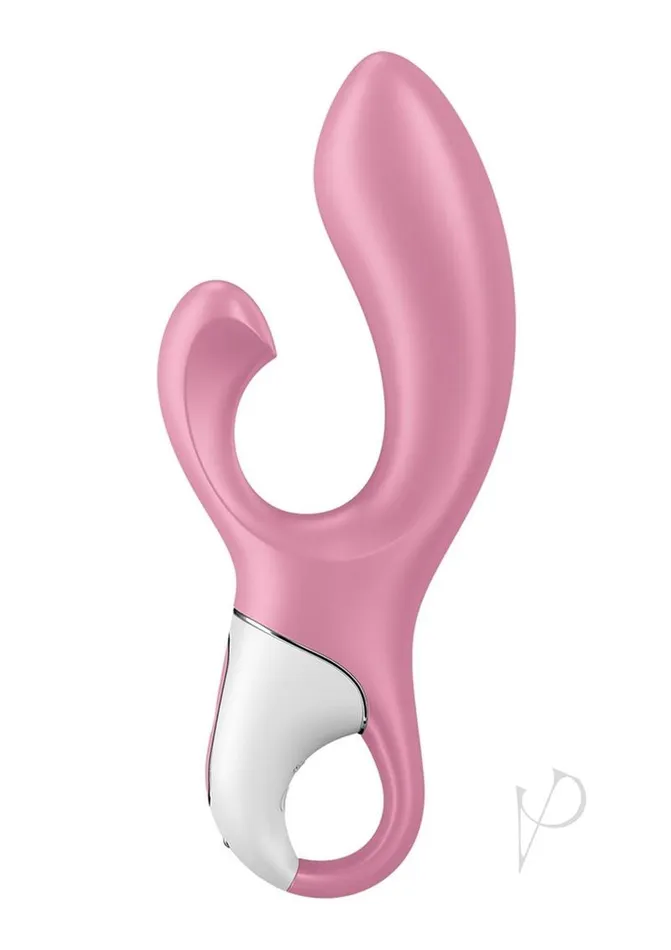 Satisfyer Vibrators Satisfyer Air Pump Bunny 2 Rechargeable Silicone Vibrator Pink