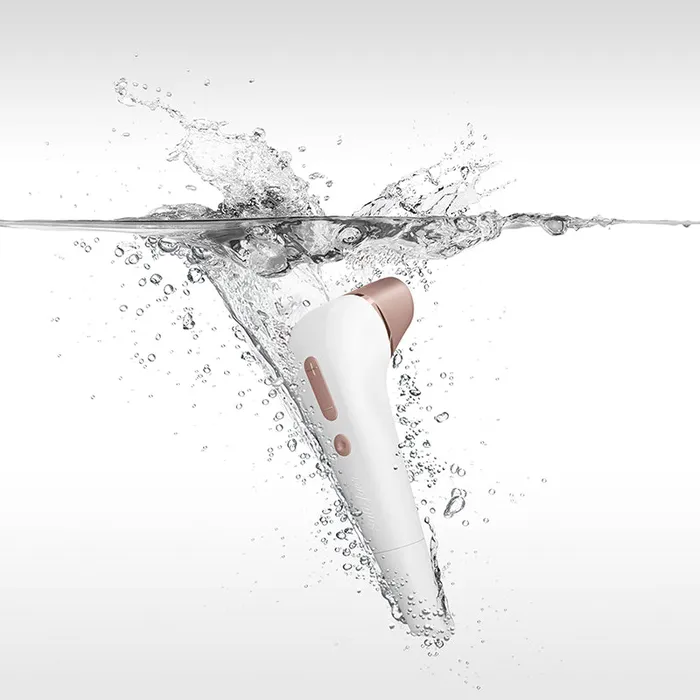Satisfyer Vibrators Satisfyer Number 2 White Clitoral Stimulator
