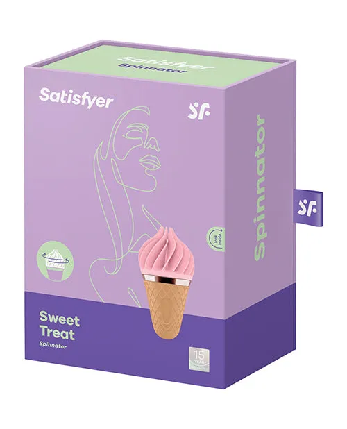 Satisfyer Vibrators Satisfyer Sweet Treat Clitoral Vibrator PinkBrown