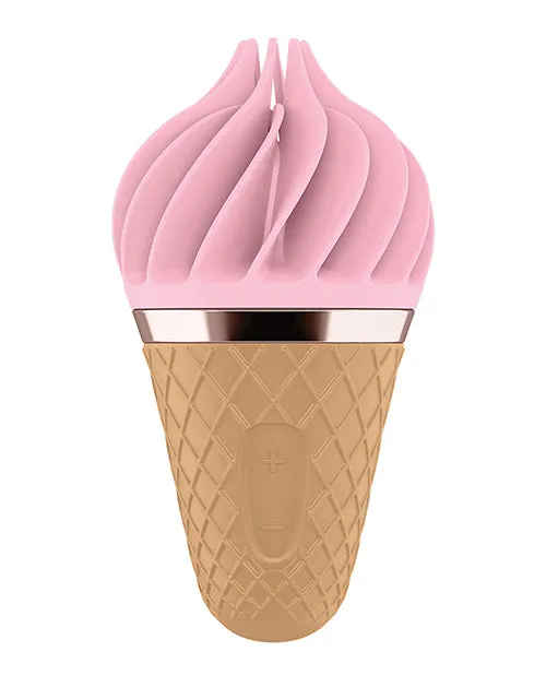 Satisfyer Vibrators Satisfyer Sweet Treat Clitoral Vibrator PinkBrown