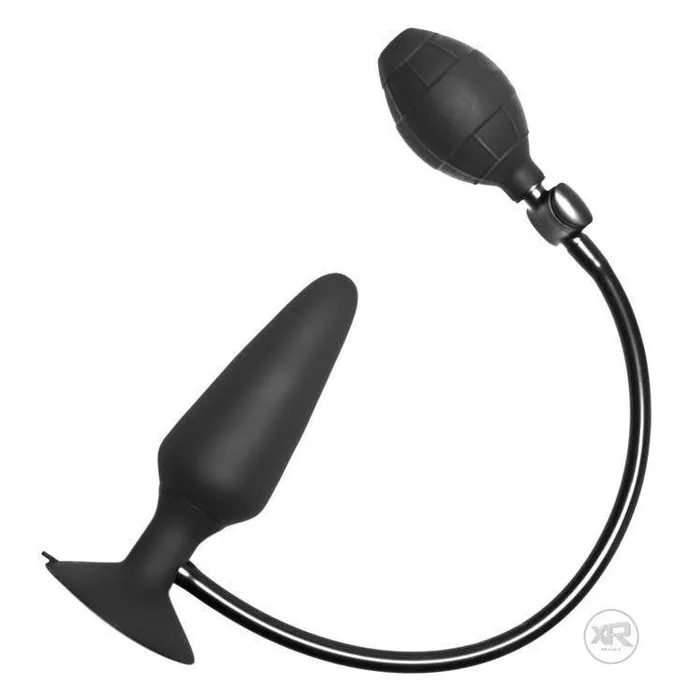 SC Novelties Anal Inflatable Silicone Suction Cup Butt Plug