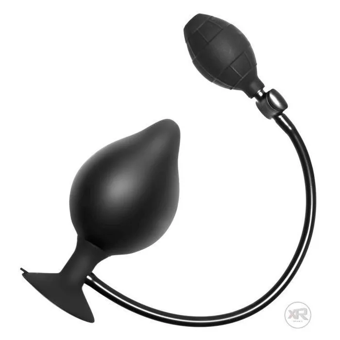 SC Novelties Anal Inflatable Silicone Suction Cup Butt Plug