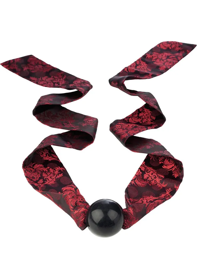 Scandal Scandal Silicone Ball Gag BlackRed Anal