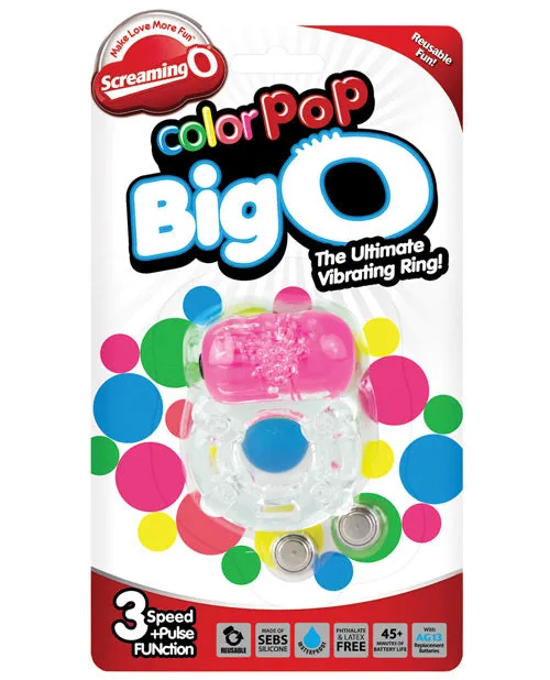 Screaming O Vibrators Screaming O Color Pop Big O Pink