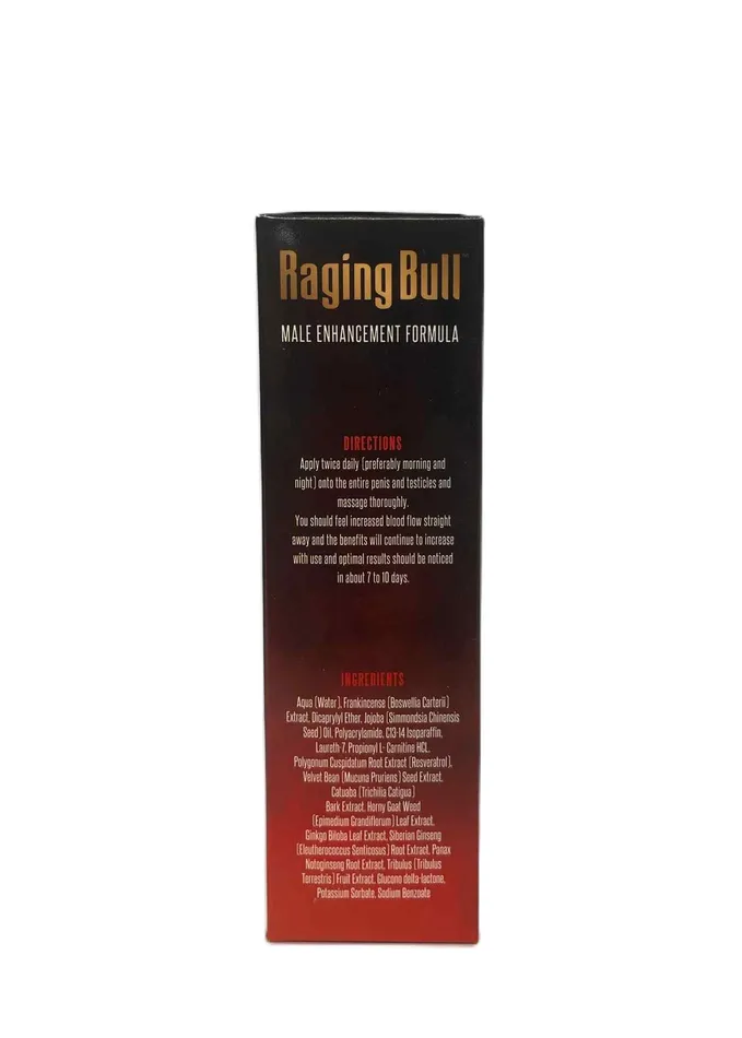 Sensuous Raging Bull Male Enhancement Formula 100ml Wild Night Fantasies Male Sex Toys