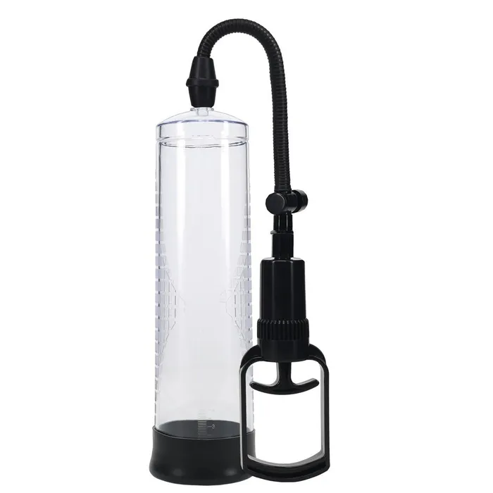 Shots Toys Male Sex Toys Pumped Basic Penis Pump 2 Transparent