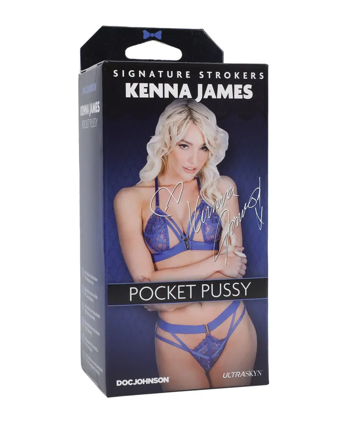 Signature Strokers Signature Strokers ULTRASKYN Pocket Pussy Kenna James Vanilla Male Sex Toys Signature Strokers Signature Strokers ULTRASKYN Pocket Pussy Kenna James Vanilla Male Sex Toys