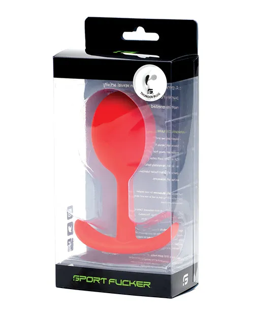 Sport Fucker Thunder Plug Medium Red Sport Fucker Anal Sport Fucker Thunder Plug Medium Red Sport Fucker Anal