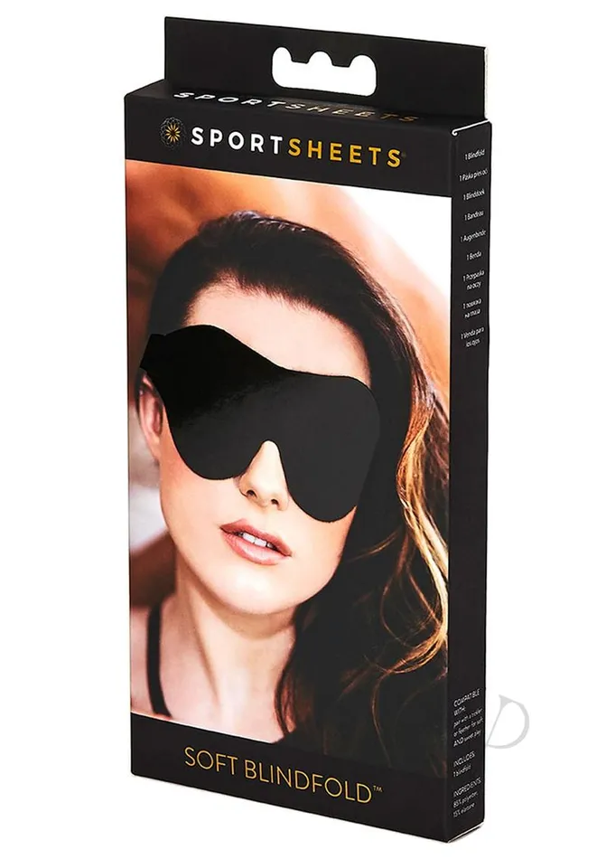 Sportsheets Anal Sportsheets Soft Blindfold Black