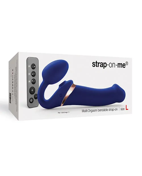 Strap On Me Female Sex Toys Strap on Me Multi Orgasm Bendable Strapless Strap on Large Night Blue Strap On Me Female Sex Toys Strap on Me Multi Orgasm Bendable Strapless Strap on Large Night Blue