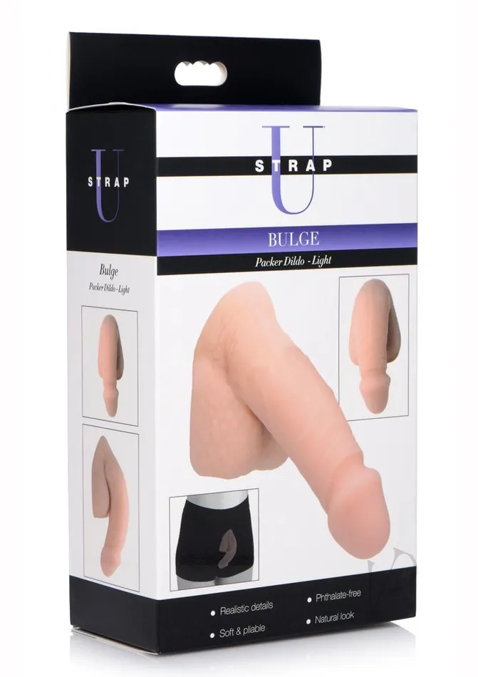 Strap U Dildos Strap U Bulge Packer Dildo Vanilla