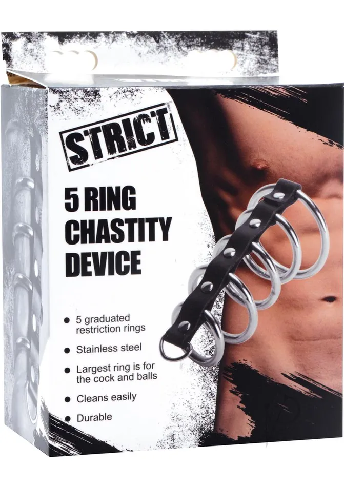 Strict Anal Strict Gates of Hell 5 rings Black