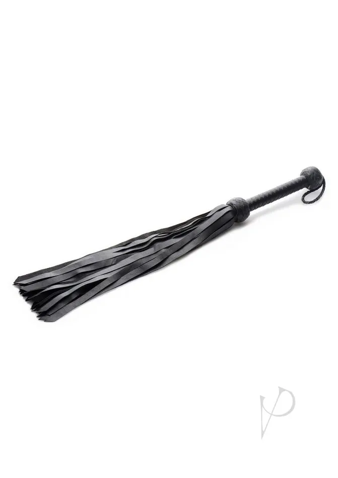 Strict Leather Restraints Strict Leather Premium Deerskin Flogger Black