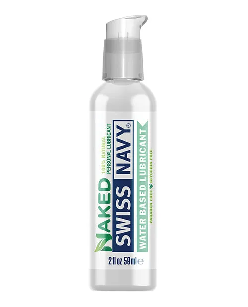 Swiss Navy Naked All Natural Lubricant 2oz Swiss Navy Sexual Health Wellbeing Swiss Navy Naked All Natural Lubricant 2oz Swiss Navy Sexual Health Wellbeing