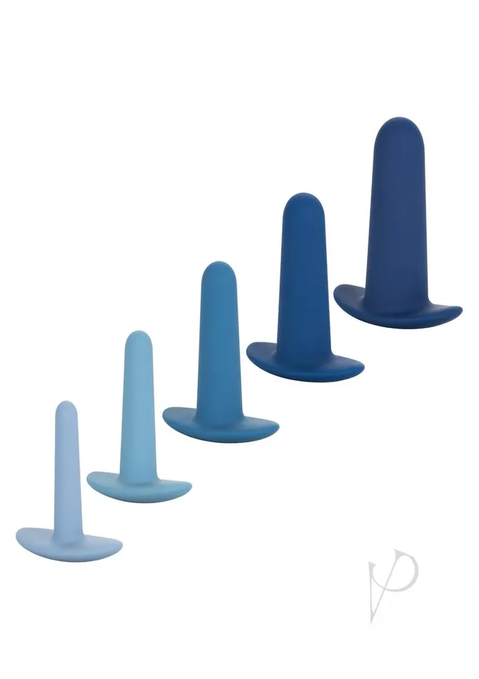They Ology Wearable Anal Trainer 5 Piece Set Blue They Ology Anal