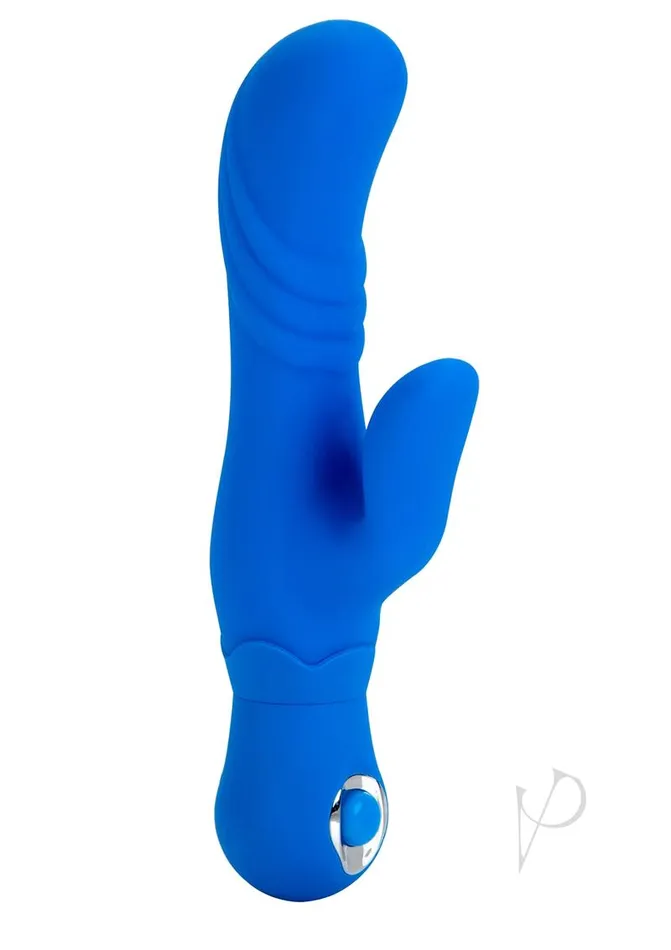 Thumper G Silicone Rabbit Vibrator Blue Personality Vibes Vibrators