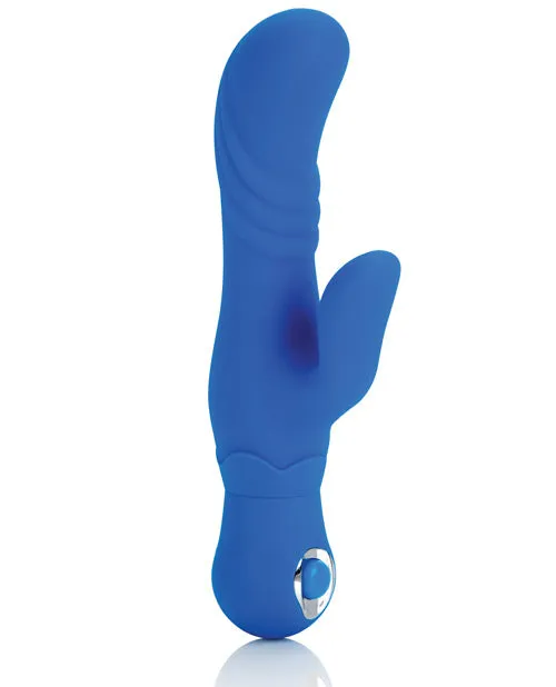 Thumper G Silicone Rabbit Vibrator Blue Personality Vibes Vibrators