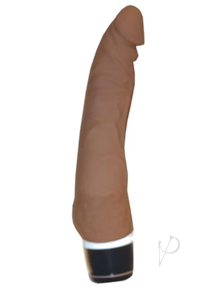 Timeless Ultra Classics Female Sex Toys Ultra Classics Super Teaser Silicone Vibrating Dildo Chocolate