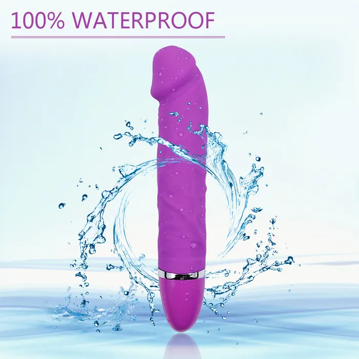 USB Charging Vibrating Dildo 8 Inch Wild Night Fantasies Anal