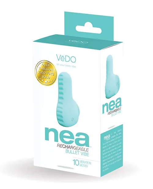 Vedo VeDO Nea Rechargeable Finger Vibe Tease Me Turquoise Vibrators Vedo VeDO Nea Rechargeable Finger Vibe Tease Me Turquoise Vibrators